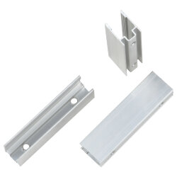 UCC-N22-C50 WHITE 025 POLYBAG Крепление для светодиодных лент ULS-N22 RGB NEON 220В, 10x18мм, Цвет белый, 25 штук в пакете, TM Uniel