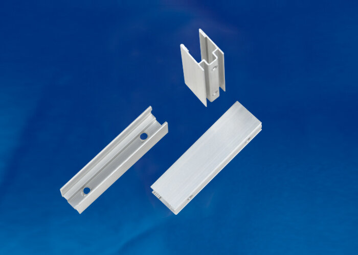 UCC-N22/C50 WHITE 025 POLYBAG Крепление для светодиодных лент ULS-N22 RGB NEON 220В, 10x18мм. Цвет белый, 25 штук в пакете. TM Uniel - фото