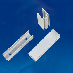 UCC-N22-C50 WHITE 025 POLYBAG Крепление для светодиодных лент ULS-N22 RGB NEON 220В, 10x18мм, Цвет белый, 25 штук в пакете, TM Uniel