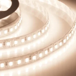 Лента светодиодная ELF 600SMD диодов (2835), 24В, 5м, ГИПЕР, белый нейтральный 4000-4500К
