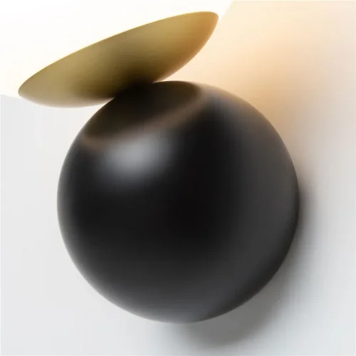 Настенный светильник (бра) Nostalgia E14х1 40Вт (Черный и Золото) - фото 11