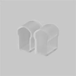 Заглушки для гибкого неона AC220V 25x13 мм 10 шт. (Прозрачный)