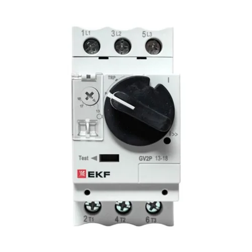 Выключатель автоматический для защиты двигателя GV2P 13-18А EKF gv2pm-18 - фото 3