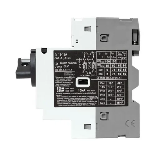 Выключатель автоматический для защиты двигателя GV2P 13-18А EKF gv2pm-18 - фото 6