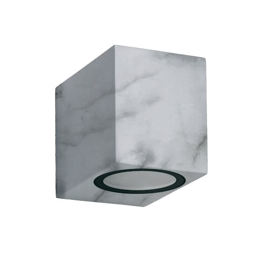 UUL-P41A 6W-GU10 IP65 MARBLE Светильник уличный, под лампу GU10, Архитектурный накладной, Цвет корпуса мрамор, TM Uniel - фото 1