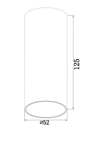 Потолочный светильник FOCUS LED 1x12Вт 3000K (Белый) C056CL-L12W3K - фото 2