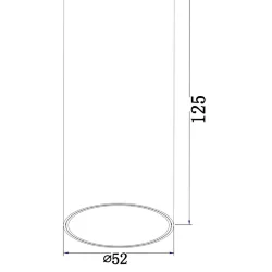 Потолочный светильник FOCUS LED 1x12Вт 3000K (Белый) C056CL-L12W3K