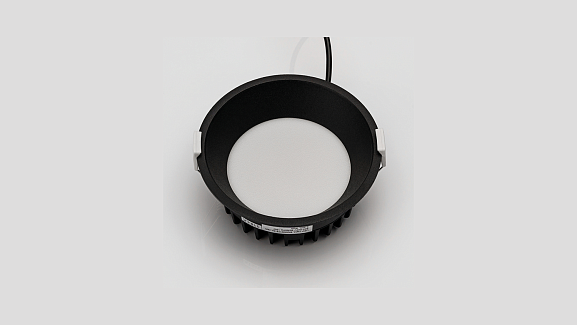 Светильник светодиодный диммируемый потолочный встраиваемый , серия WL-BQ, Черный, 20Вт, IP44, Нейтральный белый (4000К), BQ009120-BL-NW. Фото 2