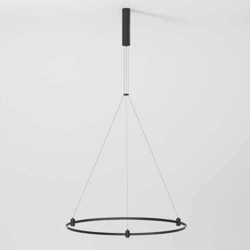 Esthetic Magnetic Шинопровод с тросовыми креплениями Round черный ?800 - фото 1