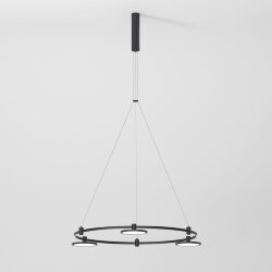 Esthetic Magnetic Шинопровод с тросовыми креплениями Round черный ⌀800 85138/00