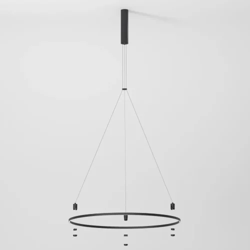 Esthetic Magnetic Шинопровод с тросовыми креплениями Round черный ⌀800 85138/00 - фото 3