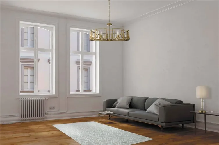 Подвесной светильник Bowi E14х8 (Золото) - фото 5