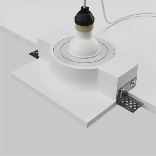 Встраиваемый светильник Gyps Modern GU10 10Вт (Белый) - фото 5