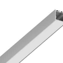 Подвесной/накладной алюминиевый профиль Design LED LS3535, 2500 мм, анодированный, LS.3535-R 010365