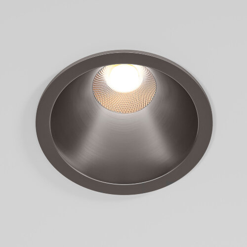 Светильник встраиваемый светодиодный Forte 15W 4000K титан - Фото 2