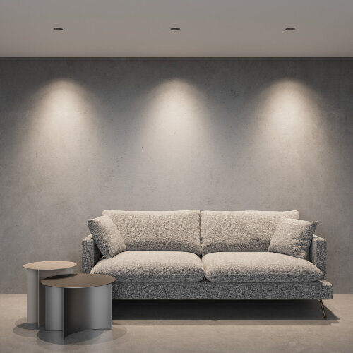 Светильник встраиваемый светодиодный Forte 15W 4000K титан - Фото 6