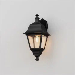 Настенный светильник (бра) Abbey Road E27х1 60Вт IP 44 (Черный)