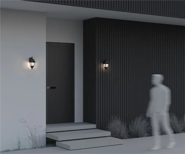 Настенный светильник (бра) Abbey Road E27х1 60Вт IP 44 (Черный) - фото 7