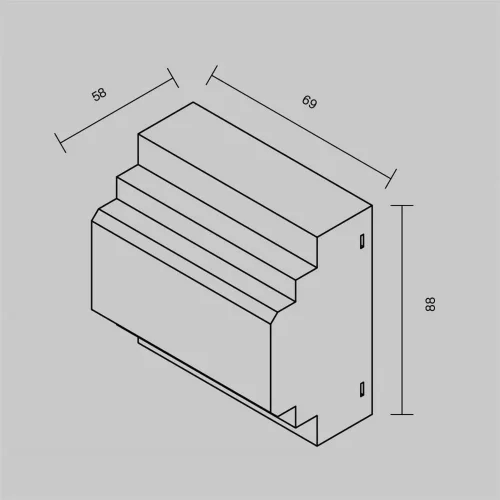 Источник напряжения PSL016 48В 100Вт IP 20 831005 (Черный) - фото 5