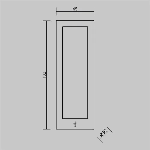 Настенный светильник (бра) Twist 3000K 3Вт IP 20 (Черный) - фото 2