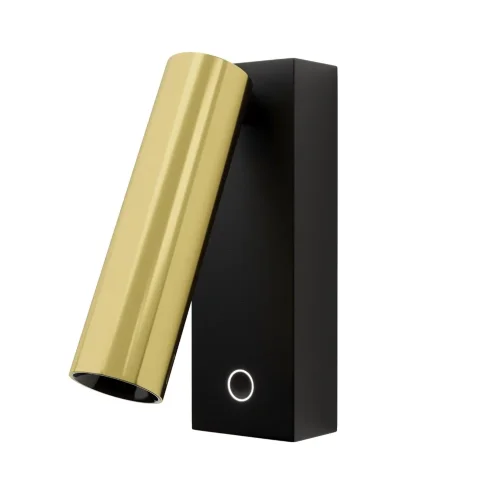 Настенный светильник (бра) Твист / Twist 3000К 3Вт (Черный) C078WL-L3BBS3K - фото