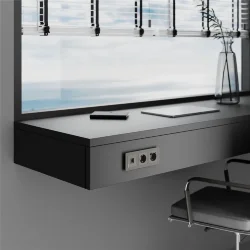 Розетка Ethernet RJ-45 (графит акрил) W1181044