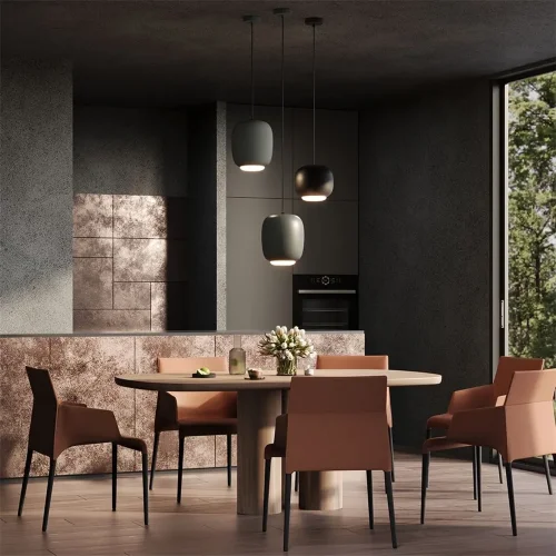 Подвесной светильник Brio 3000К 12Вт (Серый) - фото 8