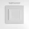 Сенсорный выключатель одноклавишный с подсветкой (белый) W4512001 - фото 6