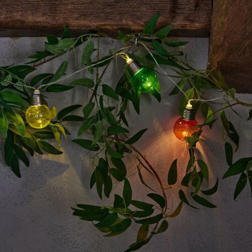 ULD-S1800-010-STB-3AA MULTI IP20 BULBS Гирлянда светодиодная Лампочки, на батарейках 3AA не в-к, 1.8м, 10 светодиодов, Разноцветный свет, Провод прозрачный, TM Uniel - фото 5