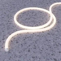 Гибкий неон D22 24В 16Вт/м 3000K IP67 5м (Белый)