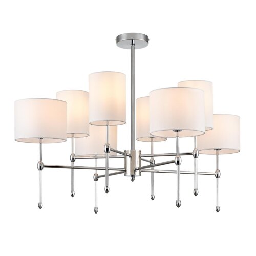 Люстра на штанге «LUMION» 6589/8C, серия: LATTI (крепление на планке). Фото 2.