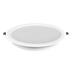 ULM-Q237 24W-4000K WHITE Светильник светодиодный встраиваемый, Белый свет 4000K, Корпус белый