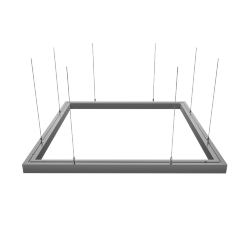 Светильник WOLTA PRO КОНТУР КВАДРО ДСО03-144-101-6К-С Матовый