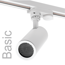 Трековый светильник WOLTA WTL-GU10/01W под лампу GU10 Белый BASIC