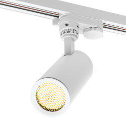 Трековый светильник WOLTA WTL-GU10/01W под лампу GU10 Белый BASIC