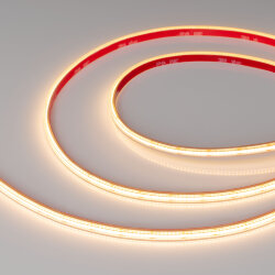 Светодиодная лента герметичная COB-PS-X400-7mm 24V Warm2700 (7.2 W/m, IP67, CSP, 5m) (Arlight)