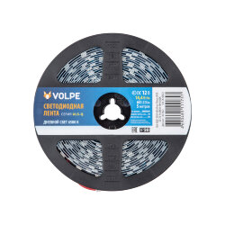 ULS-Q221 5050-60LED-m-10mm-IP20-DC12V-14.4W-m-5M-6500K Гибкая светодиодная лента на самоклеящейся основе, Катушка 5 м, в герметичной упаковке, Дневной свет6500K.