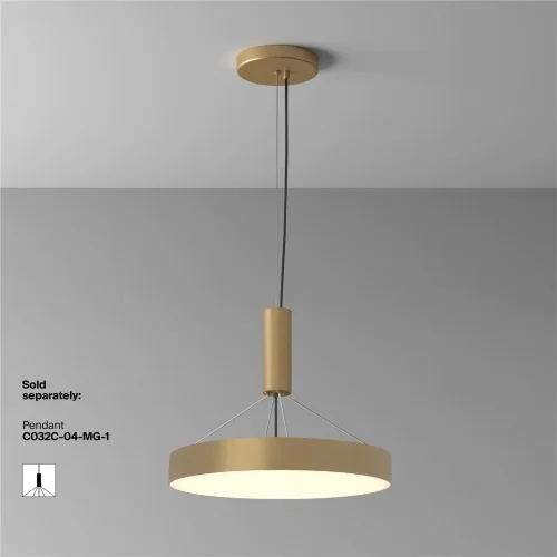 Потолочный светильник Zon 3000K 45W 120° (Матовое Золото) - фото 9