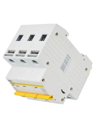 Выключатель автоматический модульный 3п D 40А 4.5кА ВА47-29 KARAT IEK MVA20-3-040-D - фото 6