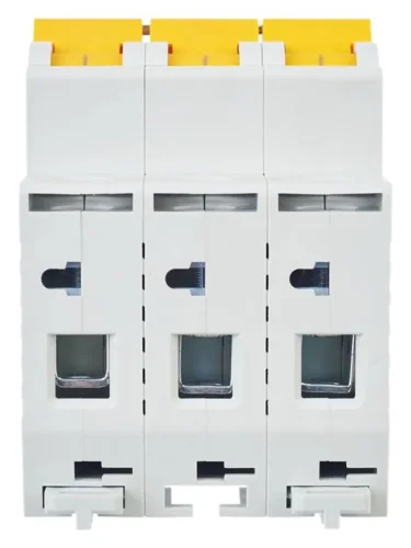 Выключатель автоматический модульный 3п D 40А 4.5кА ВА47-29 KARAT IEK MVA20-3-040-D - фото 7