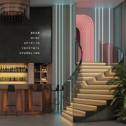 Светодиодная лента RT-A120-8mm 24V Scarlet (9.6 W/m, IP20, 2835, 5m) (Arlight)