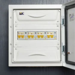 Выключатель автоматический дифференциального тока 2п C 40А 30мА тип AC 4.5кА АД-12 KARAT IEK MAD10-2-040-C-030