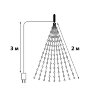 ULD-E0200-200-STA MULTI IP44 Гирлянда светодиодная Лучи росы, 2м, 10 нитей, 200 светодиодов, Разноцветный свет, Провод прозрачный - фото 10