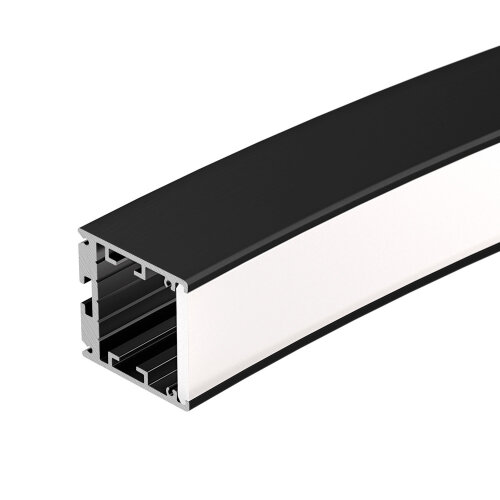 Профиль SL-ARC-3535-D1500-N90 BLACK (1180мм, дуга 1 из 4) (Arlight, Алюминий) 026596 - фото