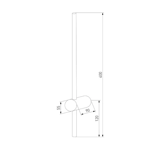 Светильник настенный светодиодный Cane LED MRL LED 1114 белый - фото 3