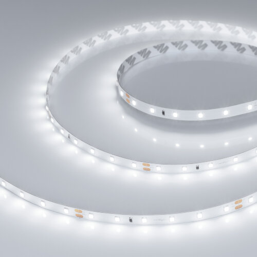 Светодиодная лента RT-A60-8mm 24V White6000 (4.8 W/m, IP20, 2835, 50m) (Arlight, 4.8 Вт/м, IP20) 024581(2) - фото