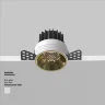 Встраиваемый светильник Раунд / Round 12 Вт 4000 К 60° (Латунь) DL058-12W4K-TRS-BS - фото 7