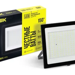 Прожектор светодиодный СДО 06-150 6500К IP65 черн. IEK LPDO601-150-65-K02