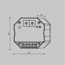 Конвертер RF DALI MIX (Белый)
