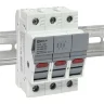Предохранитель-разъединитель DF 10х38 3п (тип ПВЦ) EKF df103-e - фото 2